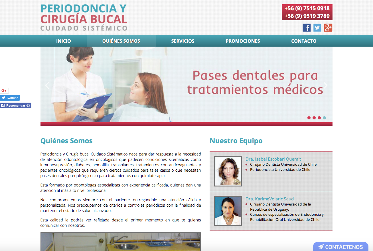 Periodoncista providencia