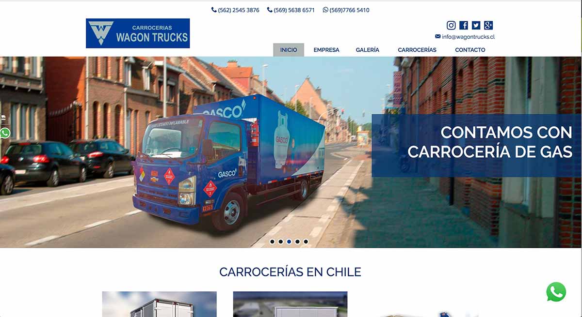 carrocerias para camiones en Chile