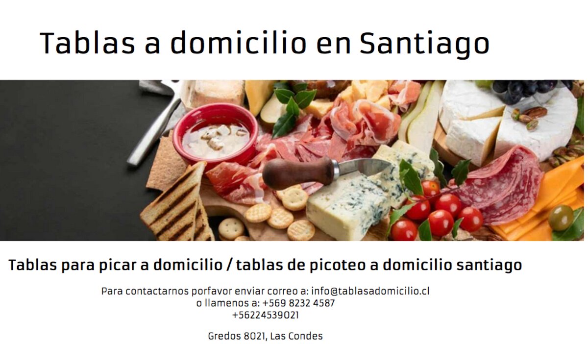 Picoteos a domicilio