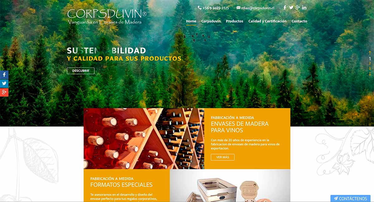 Fábrica de pallets en Chile